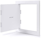 TICONN Access Panel for Drywall, 12 x 12 Inch ABS Plastic Wall Hole Cover Access Doors, Easy Install Plumbing Wall Panel for Drywall, Ceiling, Wiring and Cables