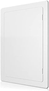 Access Panel for Drywall - 12 x 16 inch - Wall Hole Cover - Access Door - Plumbing Access Panel for Drywall - Heavy Durable Plastic White