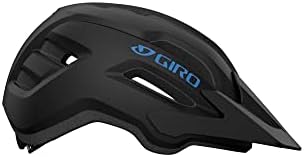 Giro Fixture II MIPS Mountain Bike Helmet for Men, Women, Kids, and Adults – Matte Black/Blue Logo, Universal Youth (50-57cm)
