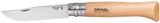 Opinel No. 12 Stainless Steel Pocket Knife, Beechwood Handle