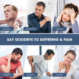 ZAMAT Neck and Shoulder Relaxer with Magnetic Therapy Pillowcase, Neck Stretcher Chiropractic Pillows for Pain Relief, Cervical Traction Device for Relieve TMJ Headache Muscle Tension Spine Alignment