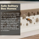 Bee Brick, Solitary Bee House for Mason Bees & Leaf Cutter Bees