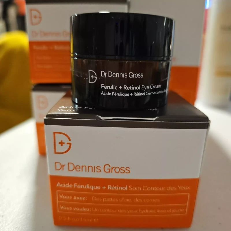 Dr. Dennis Gross Dr Dennis Gross  Ferulic + Retinol EYE CREAM 0.5 OZ FULL SIZE NIB AUTHENTIC