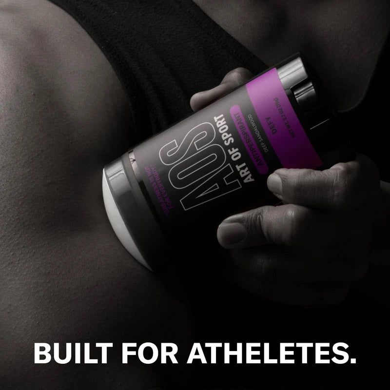 Art of Sport Men’s Antiperspirant & Deodorant, Sandalwood, Made with Natural Botanicals, Moisturizing Tea Tree Soap, Made for Athletes, Defy Scent, 2.7 Ounce (Pack of 2)