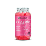 Gummisol Gomitas de Colágeno + Biotina Belabear 100 Gomitas Gomitas de Ácido Hialurónico Belabear 100 Gomitas Gomitas para Adultos Belabear Supelemento Alimenticio - 2 pack