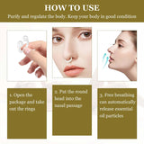 ANRUI 2024 Bee Nose Ring,Bee Venom Nasal Oil Ring, Bee Venom Nose Ring, Nasal Diffuser, Firming Nasal Oil Ring, Silicone Nose Inhaler Bundle