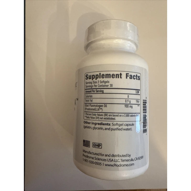 Unbranded Prodrome Sciences - Glia Plasmalogens Protector - Brain & nerve support (60