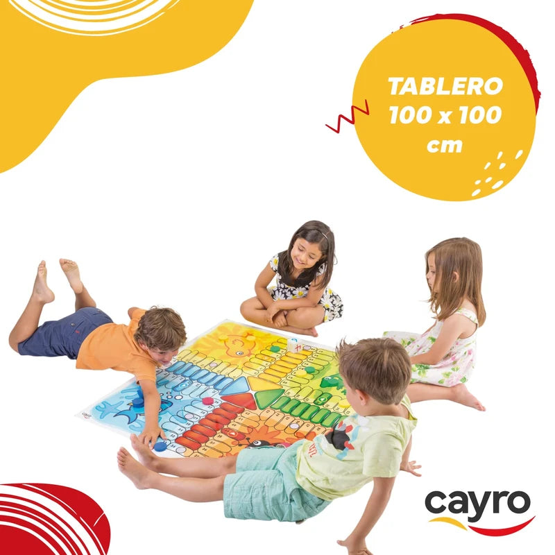 Cayro 100 x 100 cm Giant Ludo