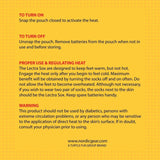 Nordic Gear Unisex Lectra Sox-Electric Battery Heated Socks - Medium - Maroon