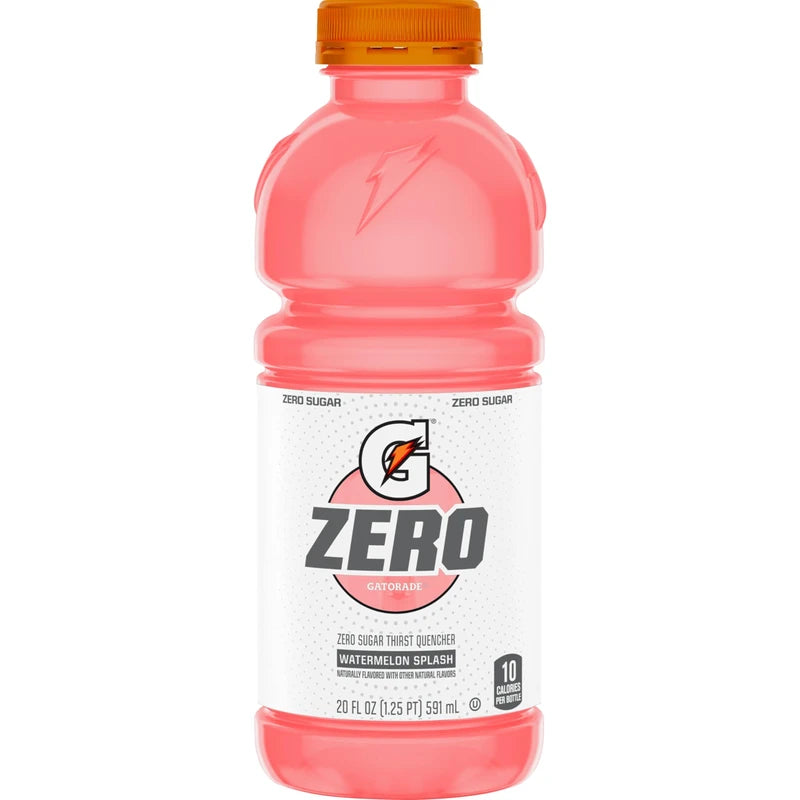 Gatorade Zero Sugar Watermelon Splash 20oz 8pk