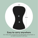 nooro 6-Pack Whole Body Massager Sticky Pads – Hydrogel, Carbon Film, Durable Adhesive, Easy Maintenance