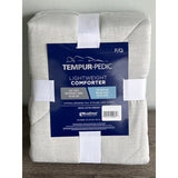 Tempur-Pedic One Tempur-Pedic Lightweight Comforter Blanket FULL/QUEEN Gray New!