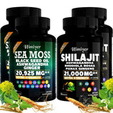 Himiyer 4 pack Himiyer Health Shilajit & Sea Moss, 24-in-1 Formula Ex 2026