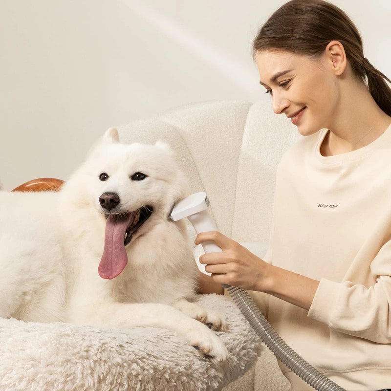 Afloia De-shedding Tool, Original Nail Trimmer of Pet Grooming Vacuum Kit