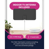 Tablo 4th Gen 2-Tuner Over-The-Air (OTA) DVR + 35-Mile Indoor TV Antenna - Watch, Pause & Record Live TV, News, Sports & Movies in Your Home Over Wi-Fi - 50+ Hrs Recording - No Subscriptions (Renewed)