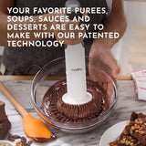 Masha Official Electric Potato Masher Hand Blender 3-in-1 Multi Tool Blends Purees Whisks - Immersion Mixer - Vegetables & Potatoes - Soup Maker