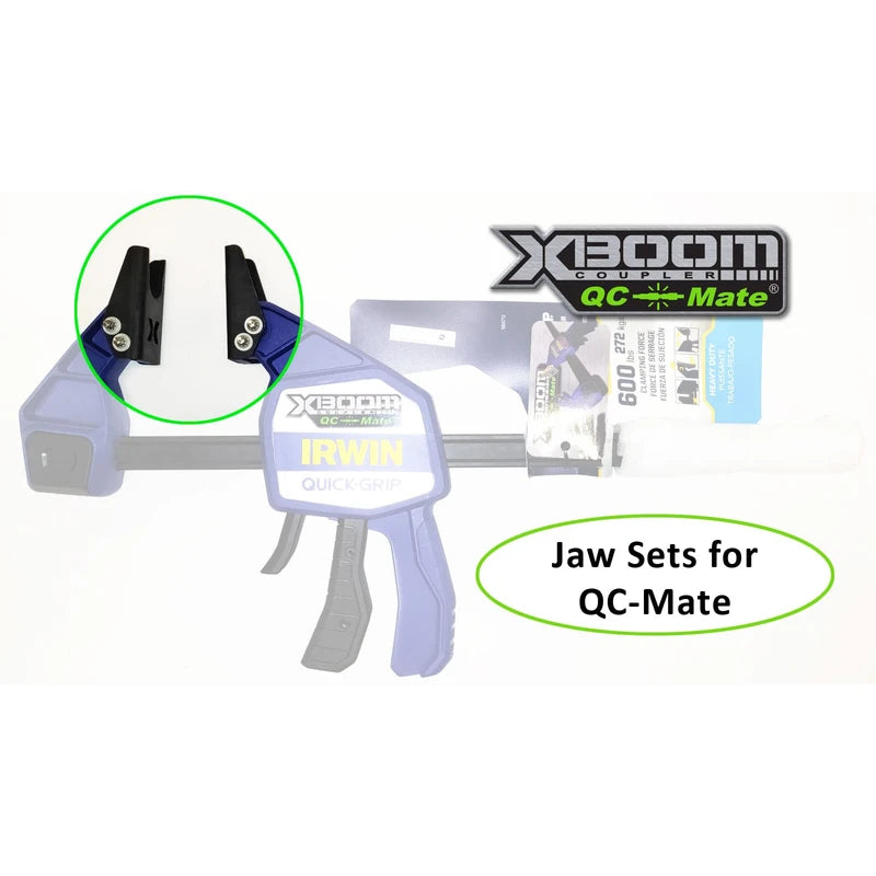 Jaw Set for QC-Mate by XBoom Coupler (1/2” Uni-Jaw Set (12-UJ))