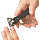 GlossyEnd EZ Grip 360 Degree Rotary Stainless Steel Sharp Blade Fingernail Toenail