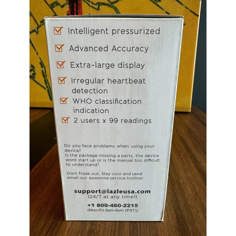 lazle New in box- Blood Pressure Monitor Automatic Upper Arm Machine by Lazle