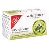 H&S Mistletoe Tea with Selenium and Vitamin Filter Bag, 20 x 2 g