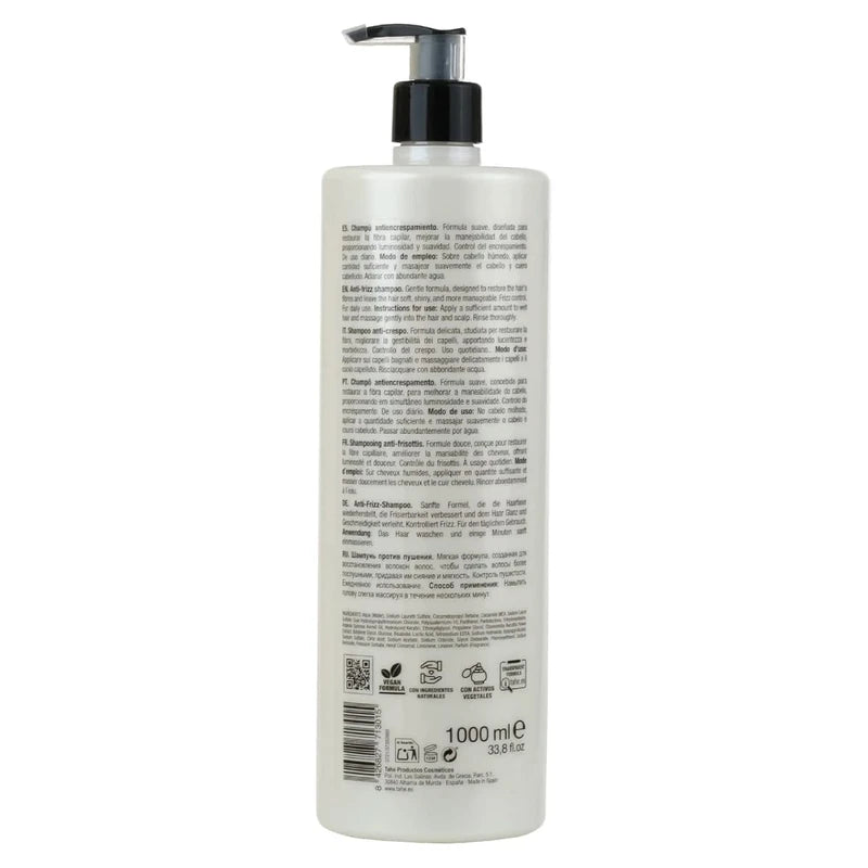 Tahe Miracle Gold Frizz Control Big Kit - Shampoo 1000ml, Mask 1000ml, Hair Shine Mist 200ml - Includes Hair Shine Mist for Ultimate Frizz Control