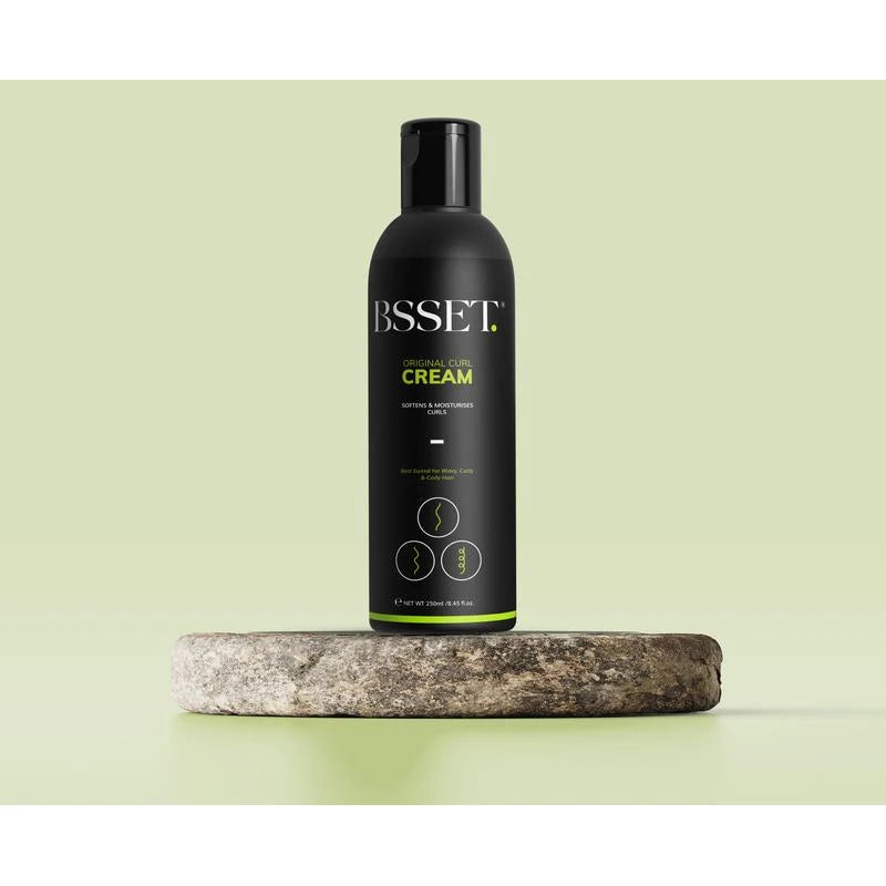 BSSET Defining Curl Cream With Jamaican Black Castor Oil and Olive Oil 250ml