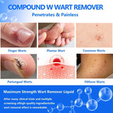 HEALMUSZ HEALMUSZ Plantar Warts Remover for Feet, Compound W Wart Remover, Natural Salicylic Acid Fast Acting, Common & Flat Wart Removal Liquid (NDC Code (s) : 84010-004-01)