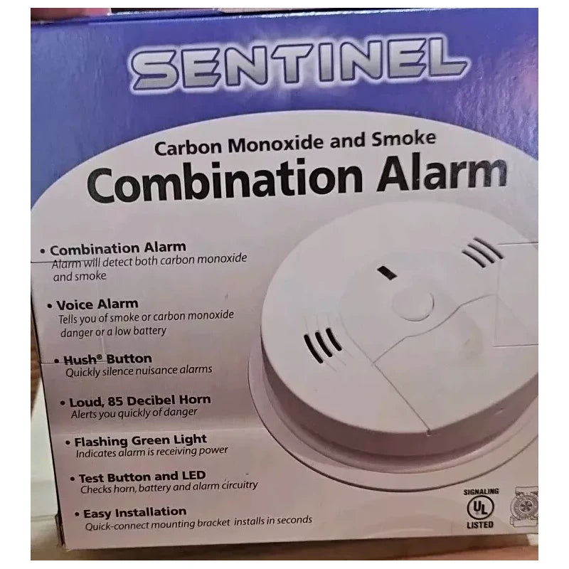 Kidde SENTINEL COMBINATION CARBON MONOXIDE & SMOKE ALARM WITH VOICE ALARM