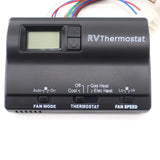 6536A3351 Digital Thermostat Compatible with Coleman-Mach， Two-Stage Digital Thermostat for Heat Pump & Gas Furnace，Wall-Mounted Black