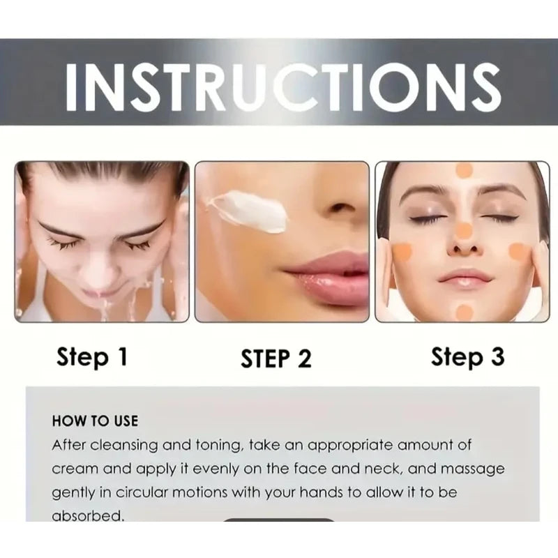 Generic Botoxup Hydration & Firming Face Cream Vitamin C, Niacinamide, Ceramide-Infused for Youthful, Collagen Boost Anti Aging Serum 1 oz