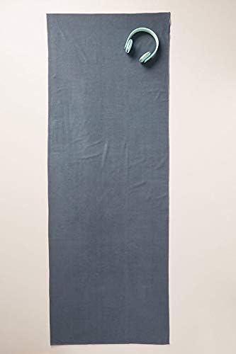 Shandali GoSweat Non-Slip Hot Yoga Towel with Super-Absorbent Soft Suede Microfiber in Many Colors, for Bikram Pilates and Yoga Mats.