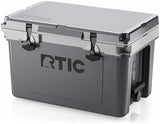 RTIC Ultra-Light 32 Quart Hard Cooler Insulated Portable Ice Chest Box for Drink, Beverage, Beach, Camping, Picnic, Fishing, Boat, Barbecue, 30% Lighter Than Rotomolded Coolers