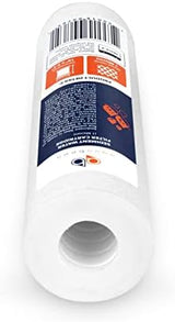 Aquaboon 10” x 2.5” Whole House and Reverse Osmosis Sediment 1 Micron Water Filter Cartridge | COMPATIBLE WITH: Culligan P1, Pentek P1, PD-1-934, P5, AP110, WFPFC5002, CFS110, RS14, WHKF-GD05 (4-PACK)