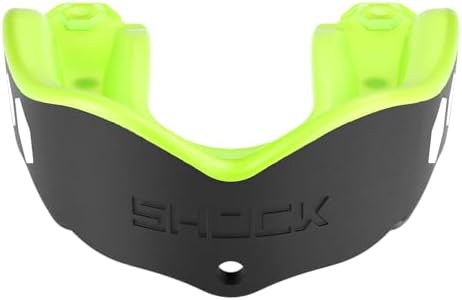 Shock Doctor Mouth Guard Sports, Hockey, Lacrosse, Baseball, Wrestling Moutguard, Gel Max Heavy Duty Protection & Custom Fit, Football Mouth Guard with Strap, Adult & Youth Mouthguard