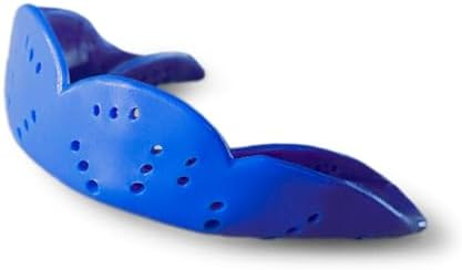 SISU Aero Small Mouthguard, Royal Blue - 1.6mm Thin - Custom-Molded Fit - Slim Design - Remoldable Up to 20 Times - for Team Sports - Non Toxic