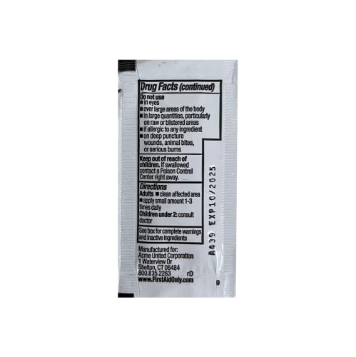 First Aid Only 6060 All-Purpose 10-Person Emergency First Aid Kit for Business, Worksite, Home, and Car, 57 Pieces