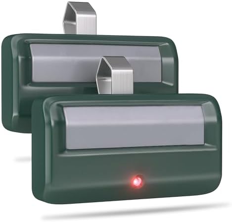 2 for Chamberlain Craftsman Garage Door Opener Remote 891LM 971LM Universal,Green