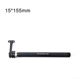 Oniissy Mountain/Road Bike Disc Brake Front Fork, Road Bicycle Front Fork Thru Axle, Flower Drum Quick Release Thru Axle(15 * 100L)