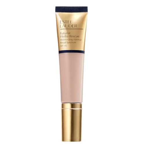 Estée Lauder Futurist Hydra Rescue Moisturizing Foundation SPF 45 for a 12-Hour Glow, 1.2 Fl Oz, 3C2 Pebble