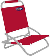 Cabana Beach Folding Beach Chair, 1 Position Lightweight and Portable Foldable Outdoor Camping Chair