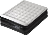 Panana Queen Air Mattress with Built in Electric Pump, Height 18.5" Comfort Blow up Inflatable Guest Air Bed Airbed with Flocked Top, Storage Bag for Family, Home, Camping