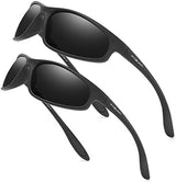 FAGUMA Polarized Sports Sunglasses For Men Cycling Driving Fishing UV400 Protection