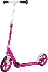 Razor A5 Lux Kick Scooter for Kids Ages 8+ - 8" Urethane Wheels, Anodized Finish Featuring Bold Colors and Graphics, for Riders up to 220 lbs