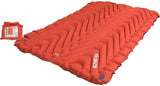 KLYMIT Insulated Double V Inflatable Sleeping Pad | Thick, Lightweight, Easy to Inflate, Foldable Air Bed for Camping & Backpacking