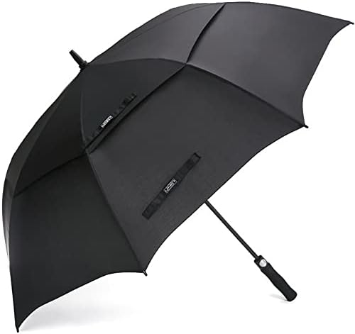 G4Free 47/54/62/68 Inch Automatic Open Golf Umbrella Oversize Extra Large Double Canopy Vented Windproof Waterproof Stick Umbrellas