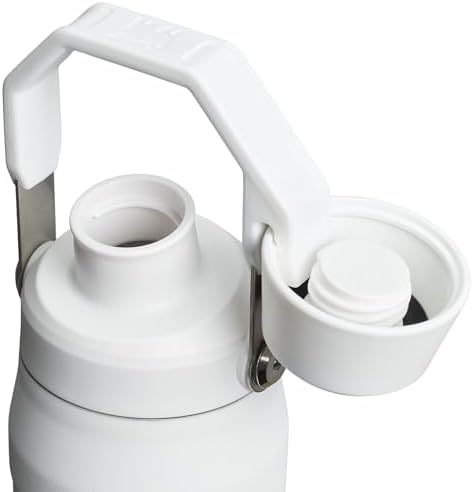 Stanley IceFlow Fast Flow Water Bottle | Angled Spout Lid | Lightweight & Leakproof for Travel & Sports | Insulated Stainless Steel | BPA-Free