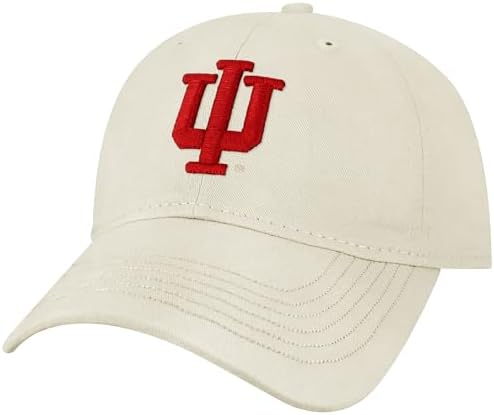 Barnesmith NCAA Adjustable Hat Unisex Adult Relaxed Fit, 100% Cotton, Spirit Logo, One Size Fits All