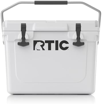 RTIC Ultra-Tough Cooler, Hard Insulated Ice Chest Box for Beach, Drink, Beverage, Camping, Picnic, Fishing, Boat, Barbecue