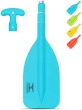 OCEANBROAD Telescoping Emergency Paddle 21''-42''/26''-54'' Aluminium Shaft for Kayaing Boating Canoeing River Tubing