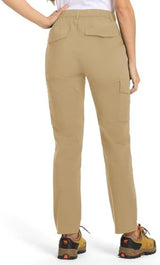 TBMPOY Women's Hiking Cargo Pants Lightweight Water Resistant Quick Dry Fishing Camping Travel Work Pant with 6 Pockets